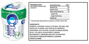 does orbit gum use xylitol