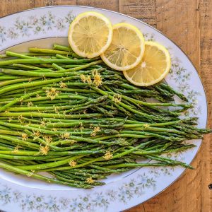 how long to bake thin asparagus at 400
