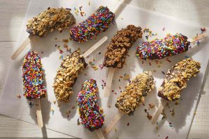 what to do with frozen bananas