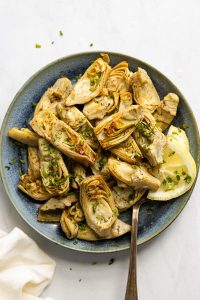 how to cook artichoke hearts
