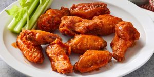 how long do you deep fry buffalo wings