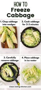 how to freeze cabbage