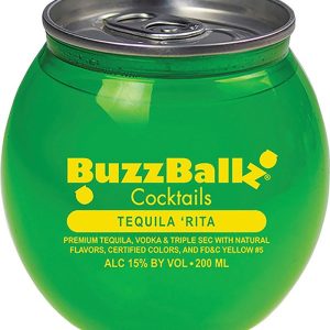 how much alcohol is in a buzz ball