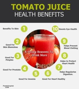 is tomato juice healthy