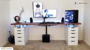 how many inch gaming table do i need for gaming