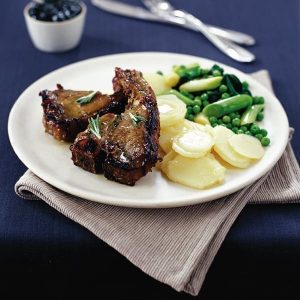 what to serve with lamb chops
