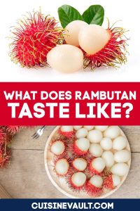 what does rambutan taste like