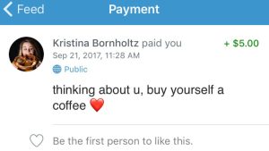 how much to venmo for coffee