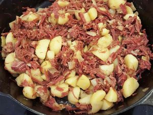 how to prepare corned beef hash