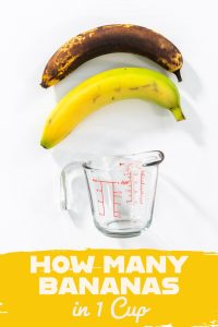 how many bananas in a cup