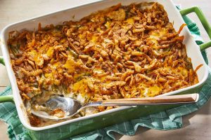 how long to bake green bean casserole