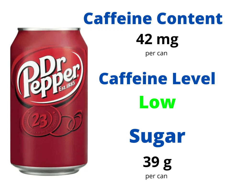 how much caffeine in dr pepper