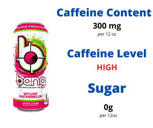 how much caffeine is in a bang energy drink