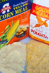 is cornmeal the same as polenta