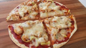 how to make tortilla pizza
