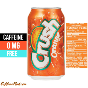 does orange crush have caffeine