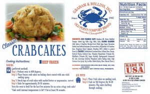 how many calories are oone crab cakes