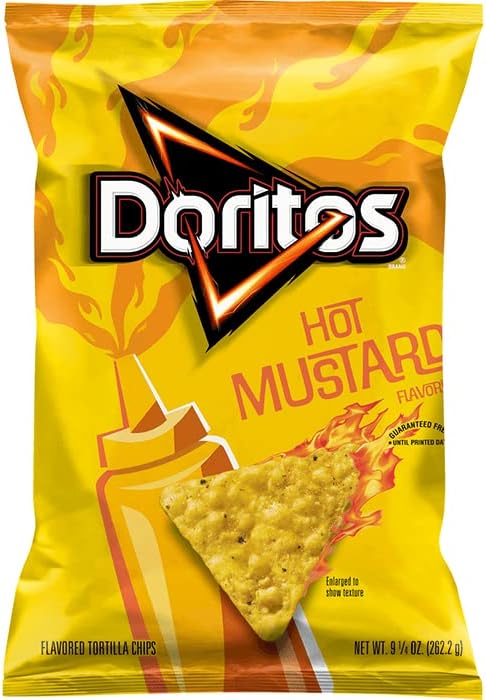are people buying hot mustard doritos