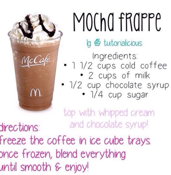 how to make a mocha frappe