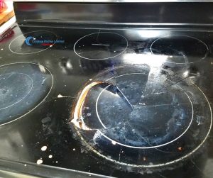 howw do glass stove tops break