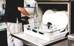 what should you do before you work on a dishwasher