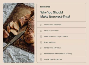 is homemade bread healthier