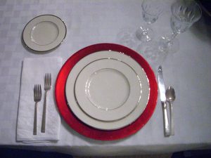 what is a charger plate