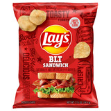 how many calories is a blt and some kettle chips