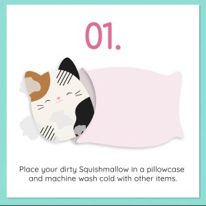 how to clean squishmallows