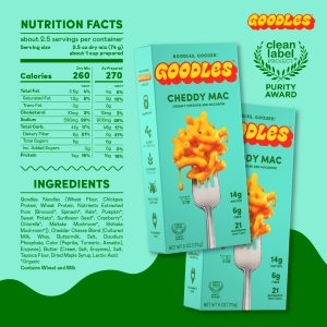 how many calories in goodles box