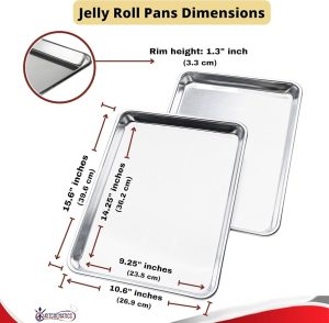 what size is a jelly roll pan