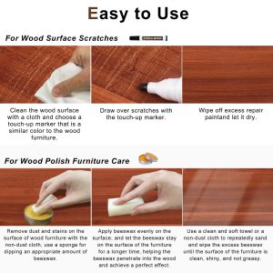 how to use furniture wood markers