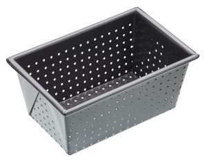what is a loaf pan with a perforated bottom