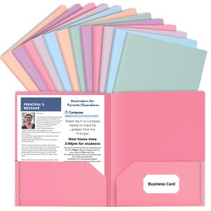 what do you call file folder with pocjets