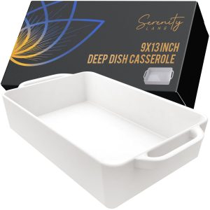 how many quarts in a 9 x 13 baking pan