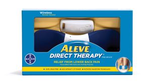 how to use the aleve direct therapy without the remote