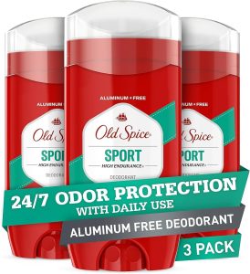 does old spice have aluminum