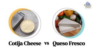 what cheese is queso cotija to blue cheese