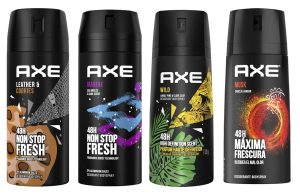 is axe bodyspray deaddrant