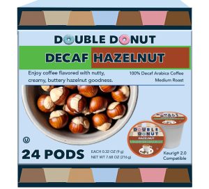 double donut hazelnut coffee pods