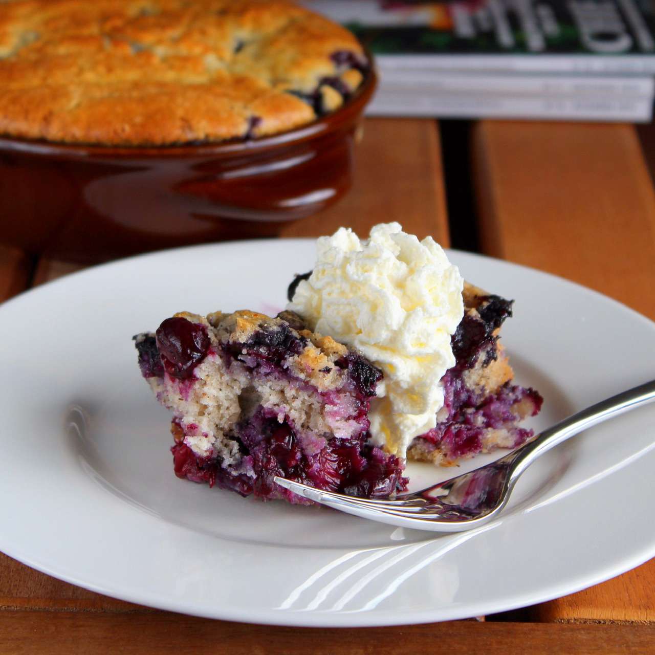 how to make blueberry cobbler