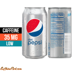 how much caffeine in diet pepsi