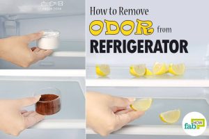 how to remove stink from fridge