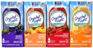 does crystal light have caffeine