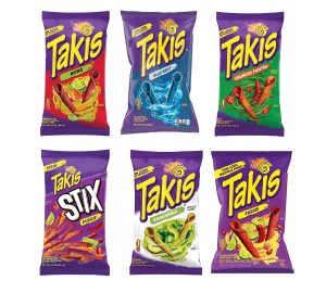 how many flavors of taki chips are there