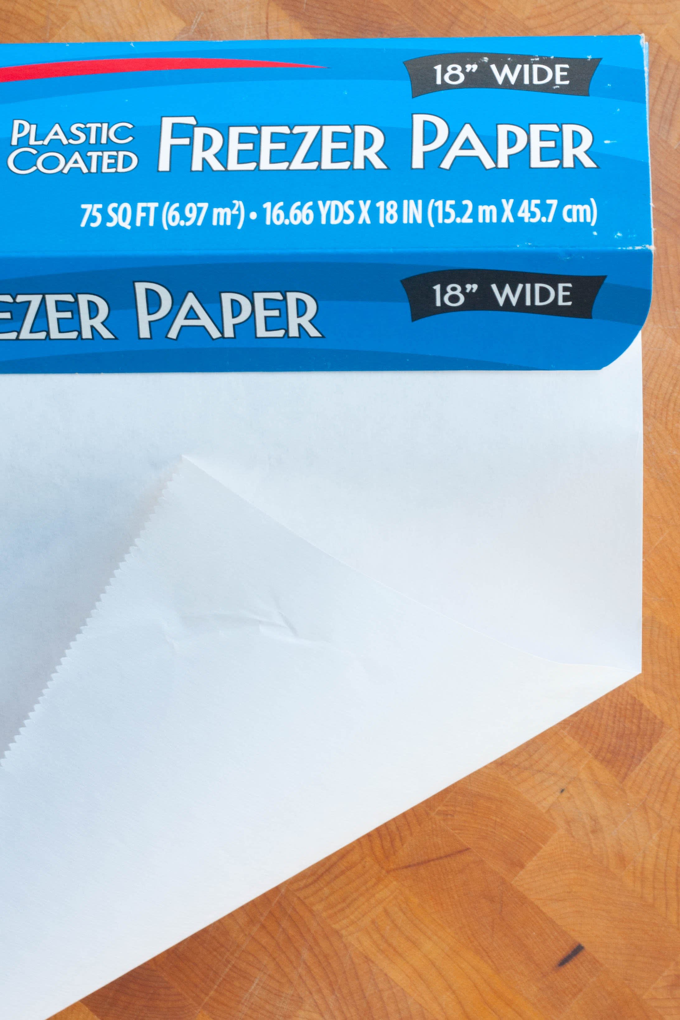 is there such a thing as freezer paper