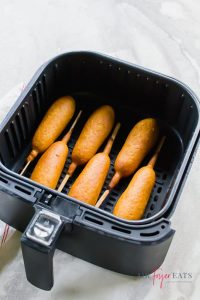 how long to air fry corn dogs