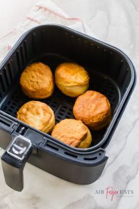 what temperature do you cook biscuits in an air fryer