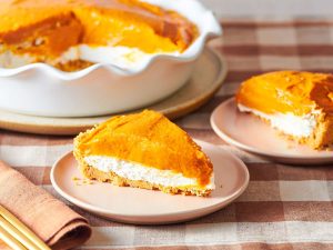 double layer pumpkin pie