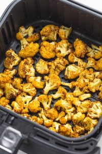 how long to air fry cauliflower